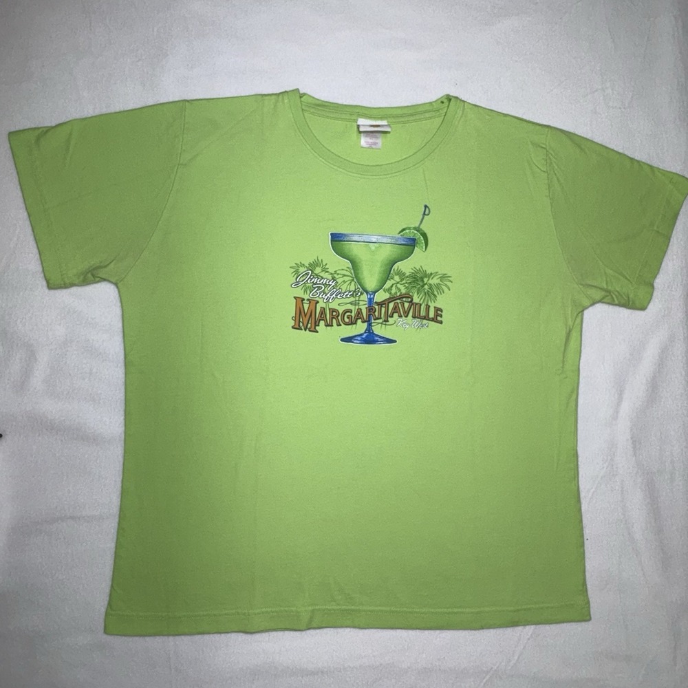Jimmy Buffett's Margaritaville Line Green Graphic Tee